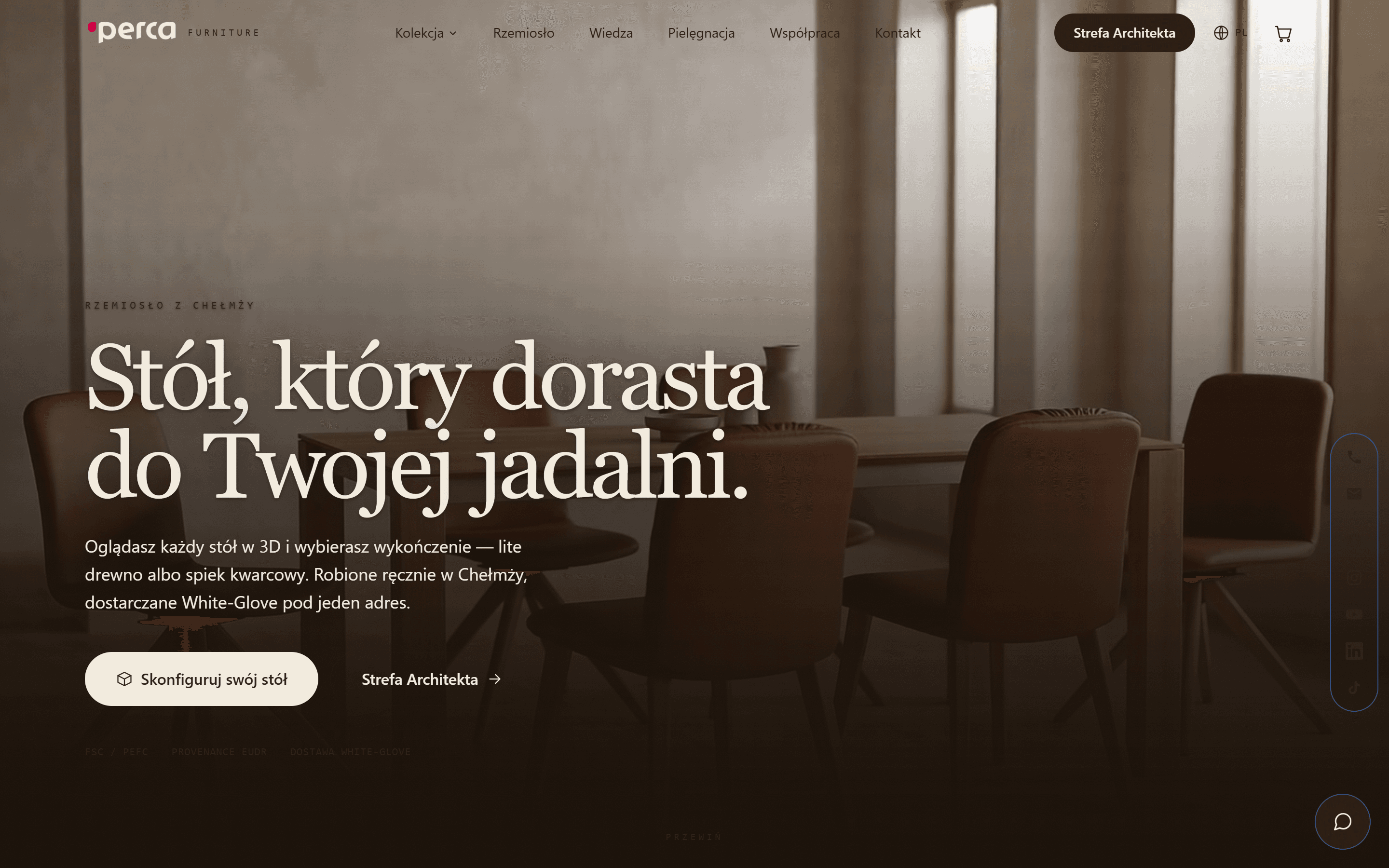 perca-furniture.com — hero